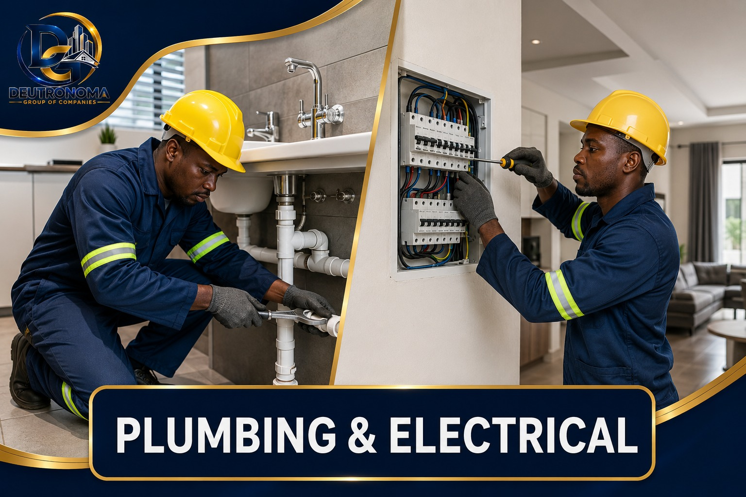 Plumbing and electrical work service