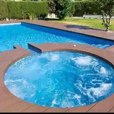 Completed pool & spa