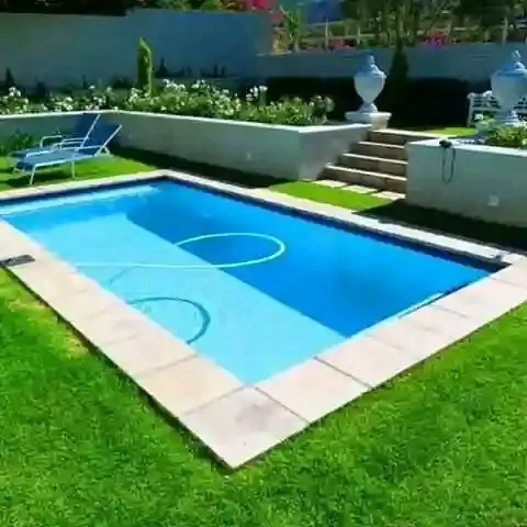 Completed family pool